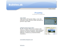 Tablet Screenshot of bubbles.sk