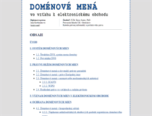 Tablet Screenshot of domeny.bubbles.sk
